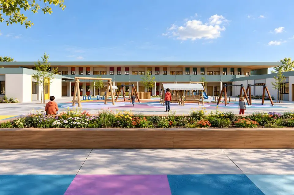 École communautaire Lkhchachna, Sidi Boumehdi, Settat : vue 5