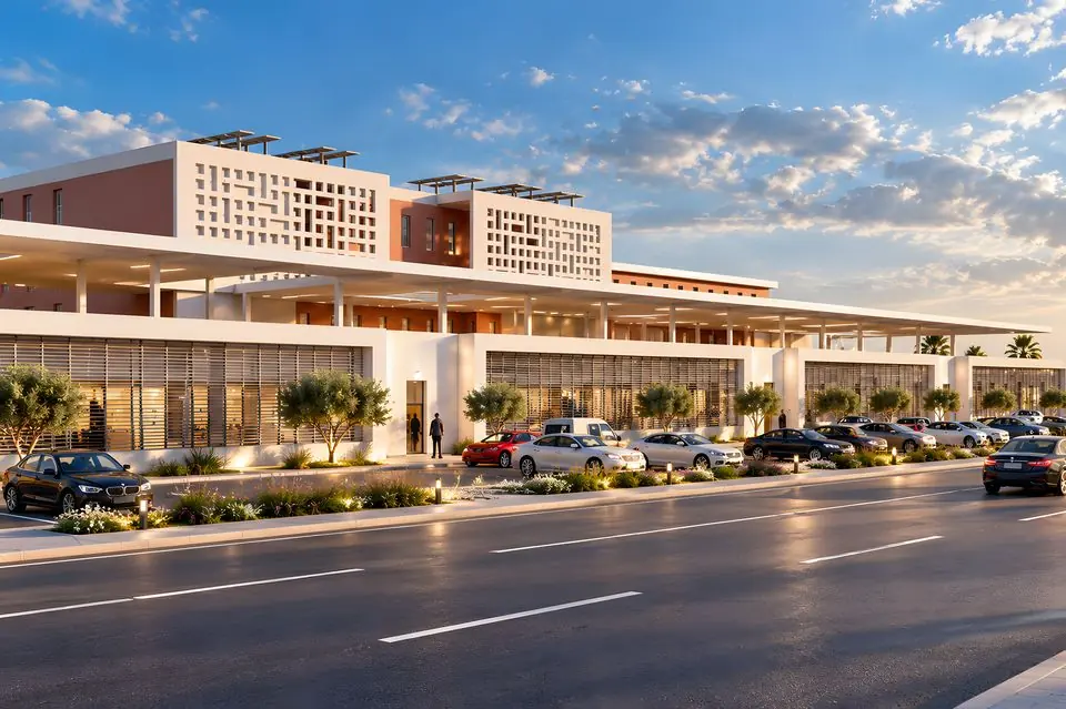 Centre hospitalier provincial, Guercif : vue 4