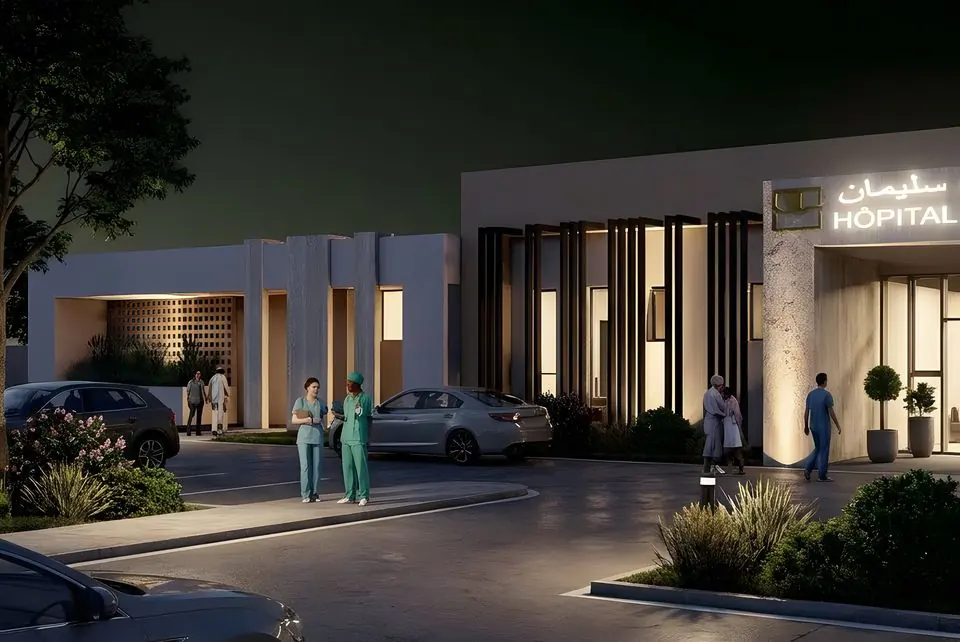Mise à niveau du centre hospitalier, Sidi Slimane