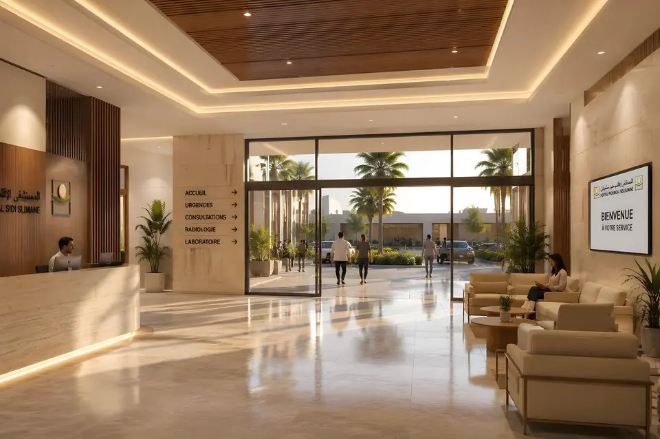 Mise à niveau du centre hospitalier, Sidi Slimane : vue 2