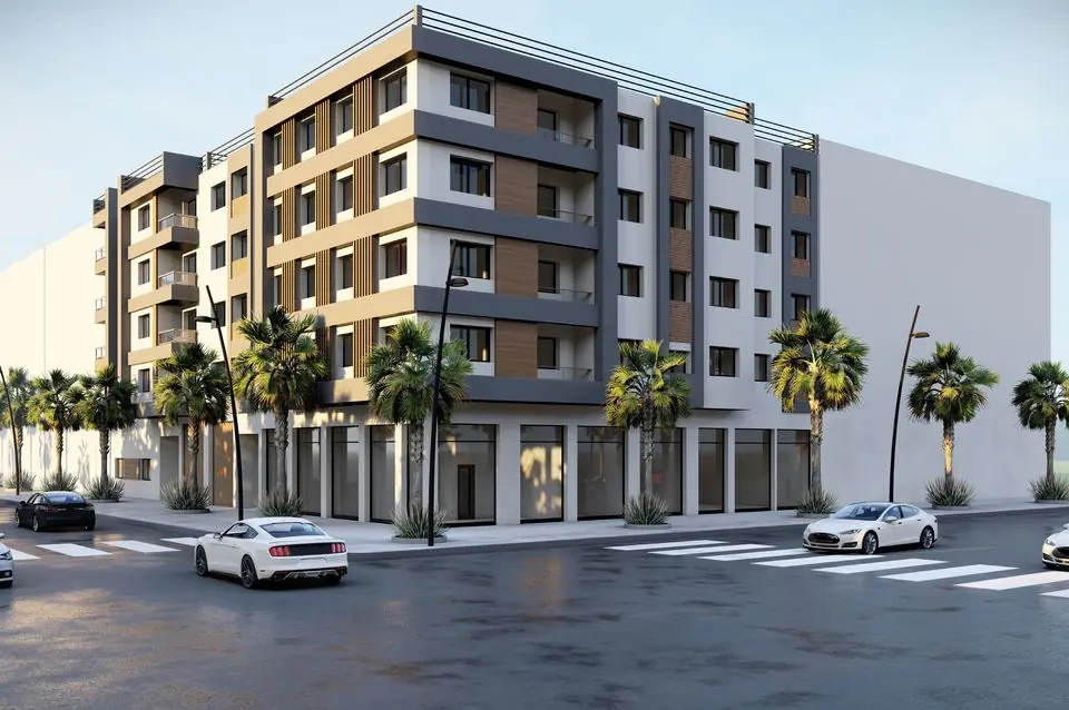 Immeuble, Sidi Abdellah, Salé : vue 2