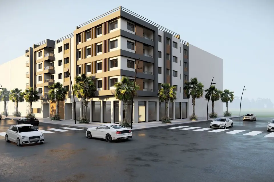 Immeuble, Sidi Abdellah, Salé : vue 3