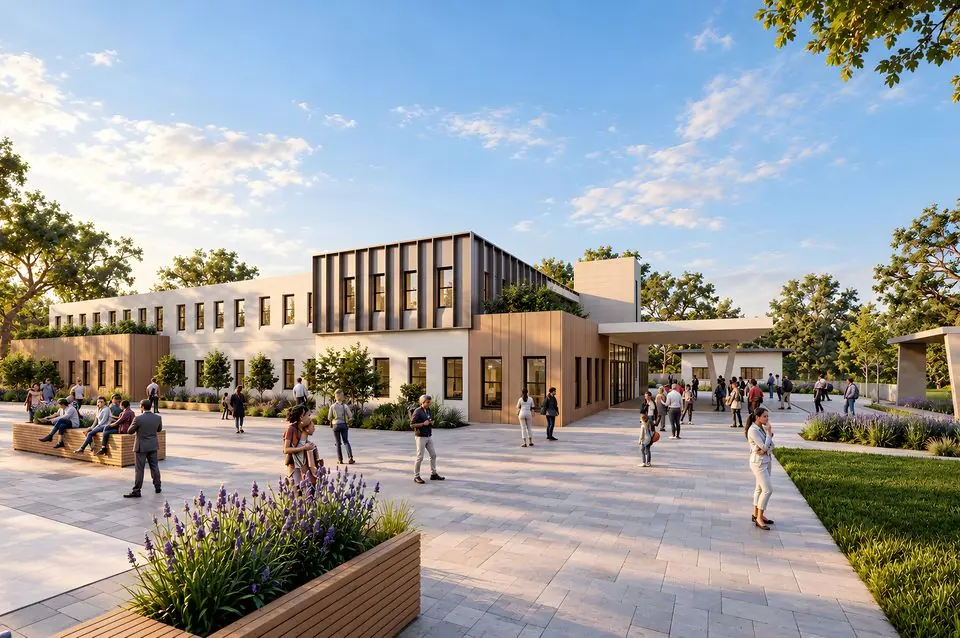 Lycée, Haddada, Kénitra : vue 2