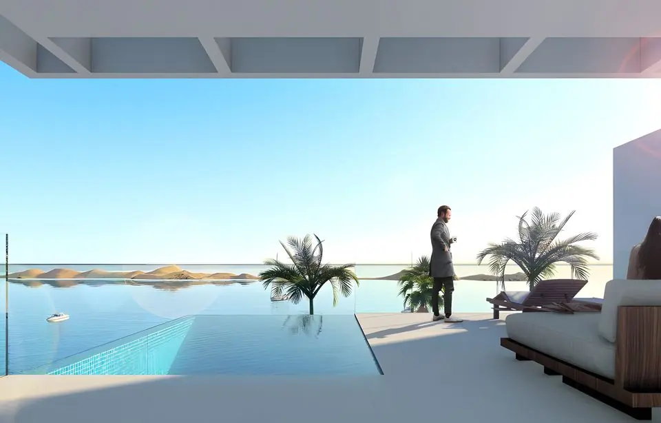 Maisons en bande Sud-Est, Cité d’Atalayoun, Nador : vue 5