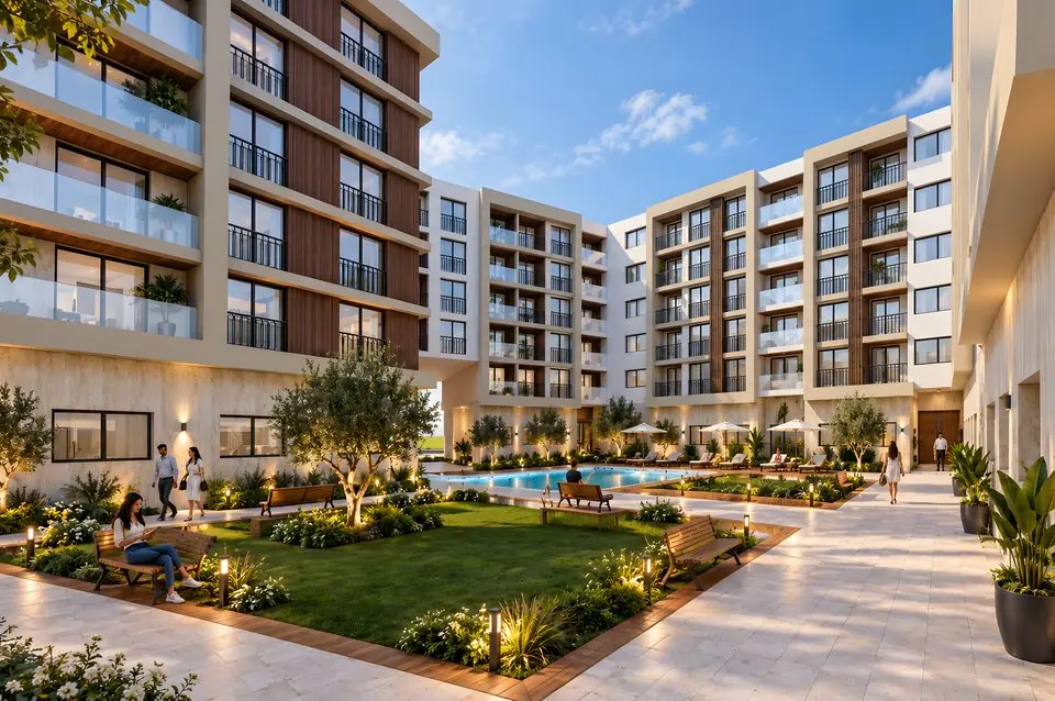 Résidence 137 logements, Sala Al Jadida : vue 4