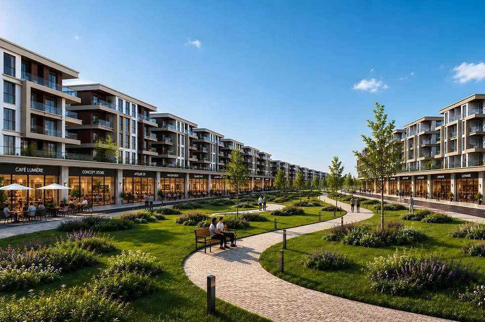 Résidences du Parc, Kénitra : vue 2